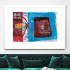 Enthousiasme by Jacques Clement on GIANT ART - red abstract