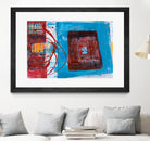 Enthousiasme by Jacques Clement on GIANT ART - red abstract