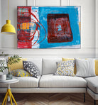 Enthousiasme by Jacques Clement on GIANT ART - blue abstract