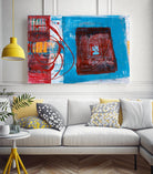 Enthousiasme by Jacques Clement on GIANT ART - red abstract