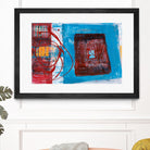 Enthousiasme by Jacques Clement on GIANT ART - red abstract