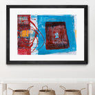 Enthousiasme by Jacques Clement on GIANT ART - red abstract