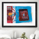 Enthousiasme by Jacques Clement on GIANT ART - red abstract