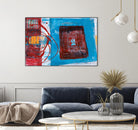 Enthousiasme by Jacques Clement on GIANT ART - blue abstract