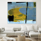 Exultation by Jacques Clement on GIANT ART - yellow abstract