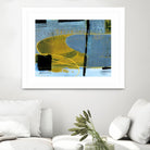 Exultation by Jacques Clement on GIANT ART - blue abstract