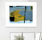 Exultation by Jacques Clement on GIANT ART - blue abstract