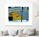 Exultation by Jacques Clement on GIANT ART - blue abstract