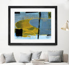 Exultation by Jacques Clement on GIANT ART - blue abstract