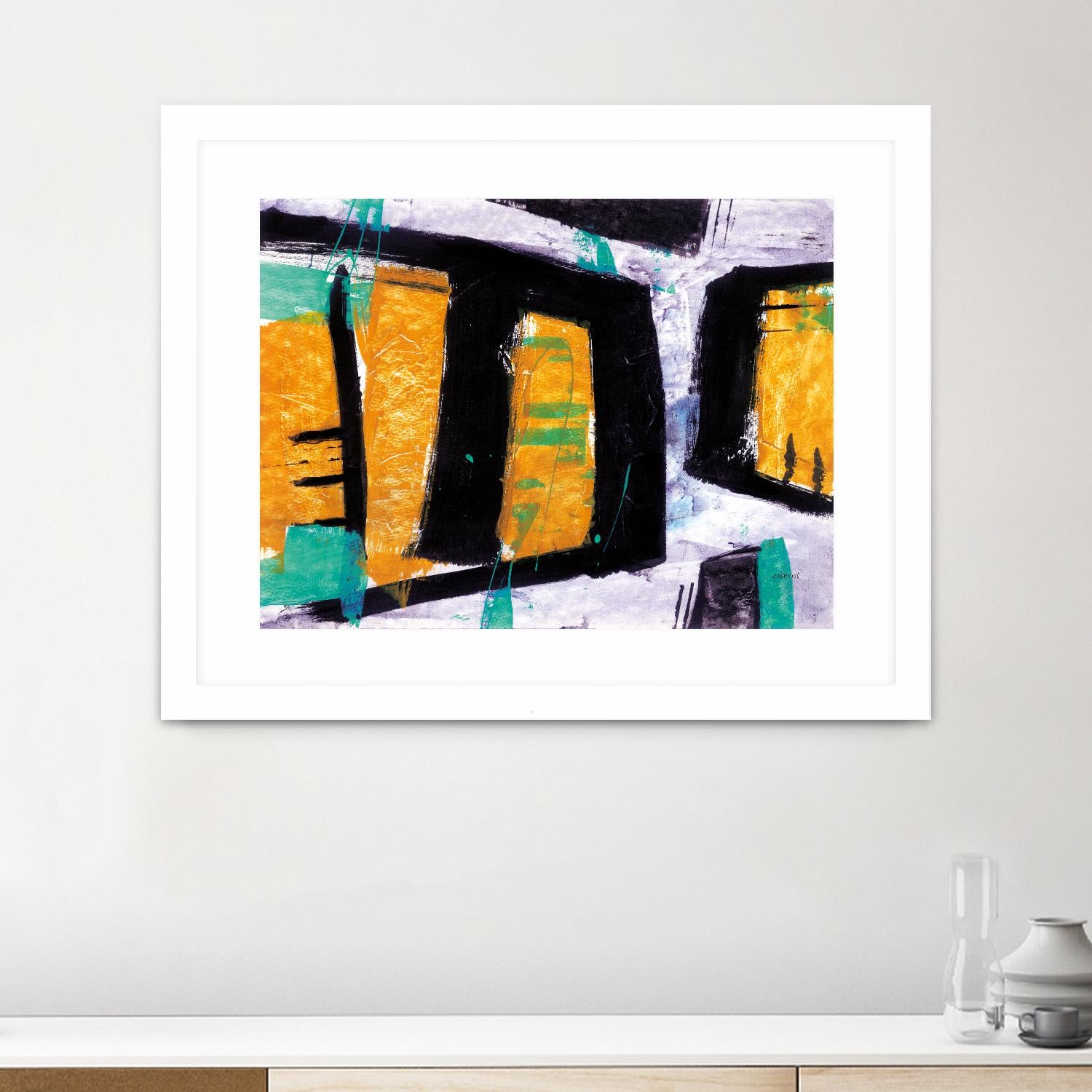 Suave by Jacques Clement on GIANT ART - green abstract