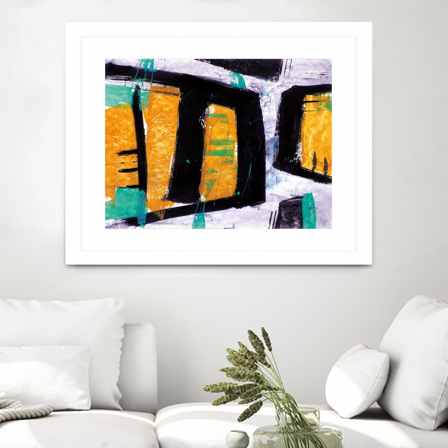 Suave by Jacques Clement on GIANT ART - green abstract