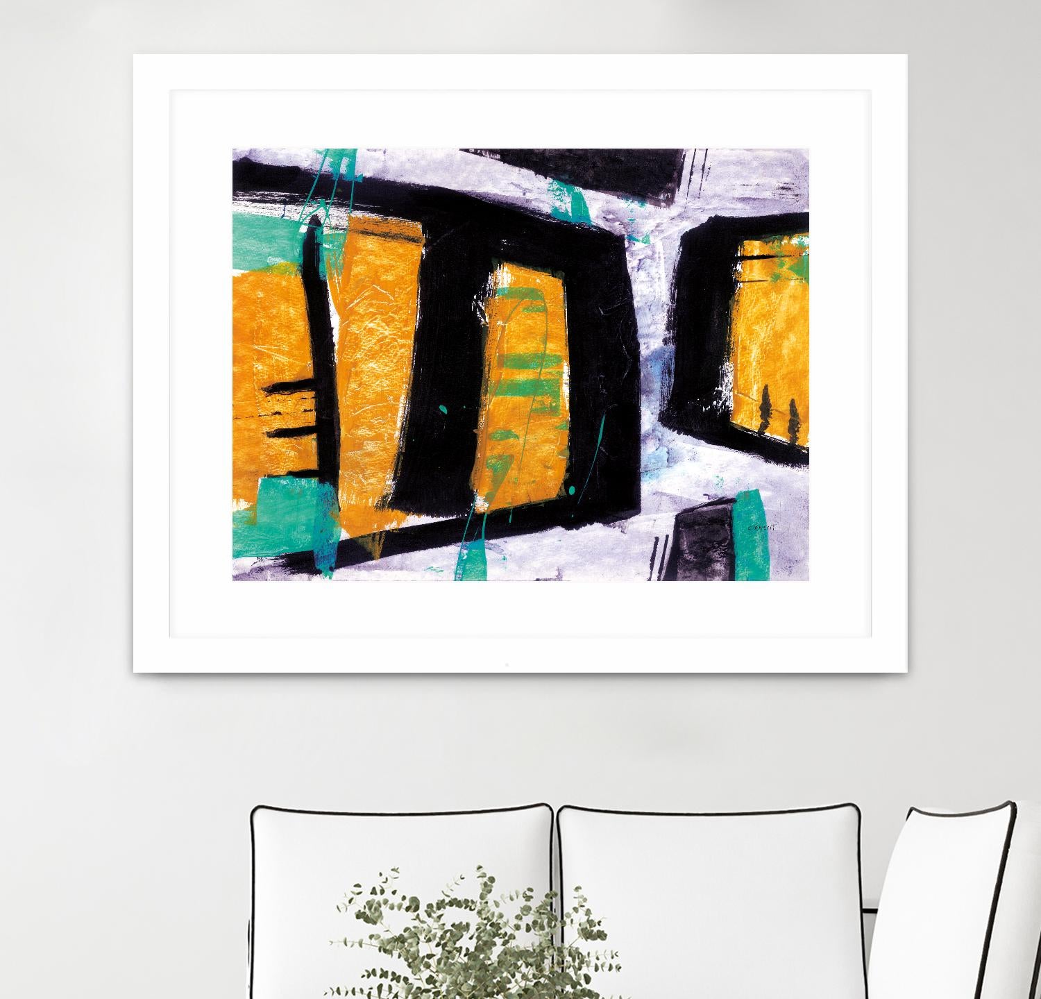 Suave by Jacques Clement on GIANT ART - green abstract