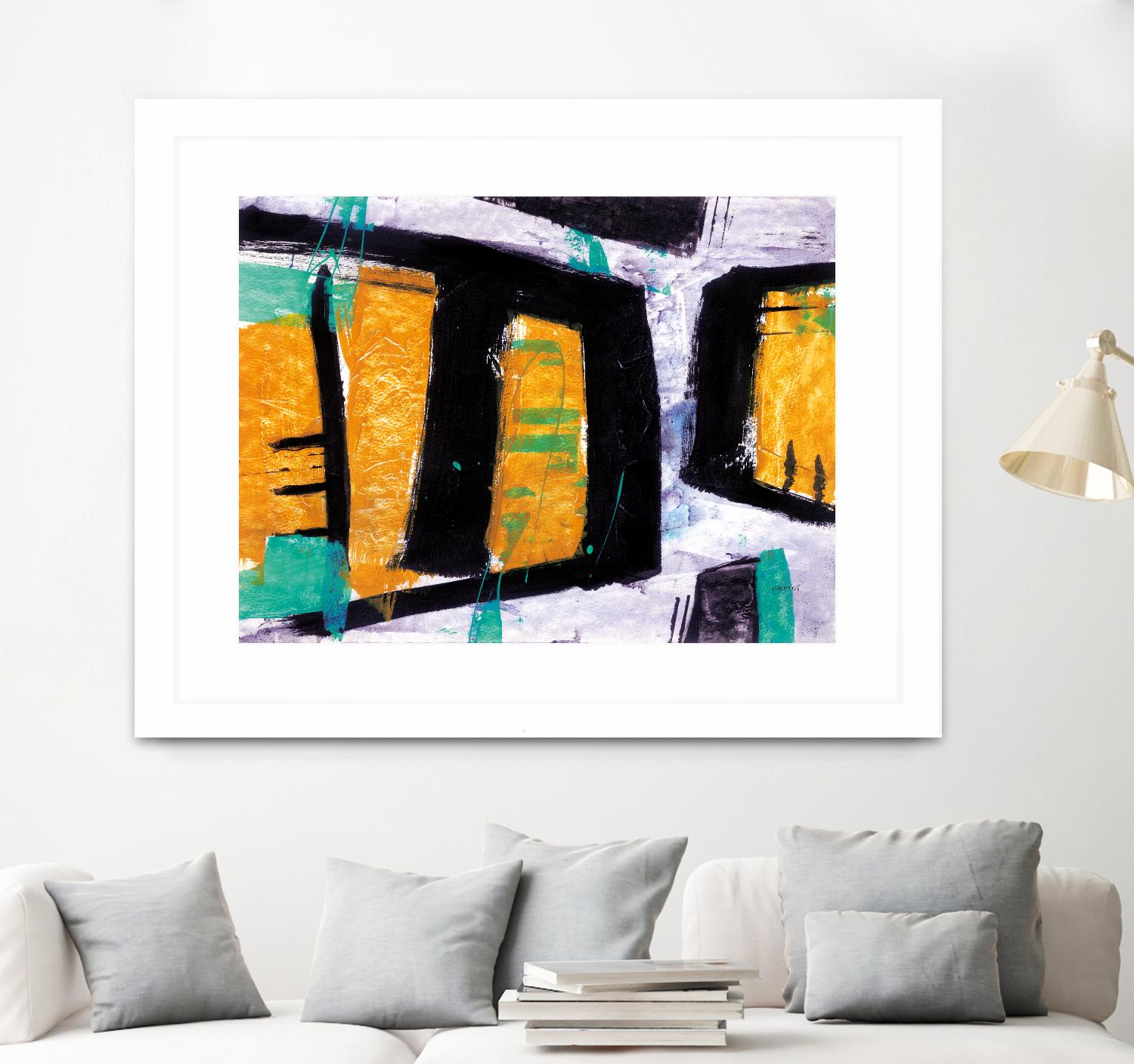 Suave by Jacques Clement on GIANT ART - green abstract