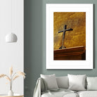 Cross by Peter Morneau on GIANT ART - yellow photo art