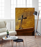 Cross by Peter Morneau on GIANT ART - yellow photo art