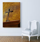 Cross by Peter Morneau on GIANT ART - yellow photo art