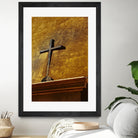 Cross by Peter Morneau on GIANT ART - yellow photo art