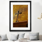 Cross by Peter Morneau on GIANT ART - yellow photo art