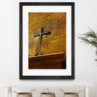 Cross by Peter Morneau on GIANT ART - yellow photo art