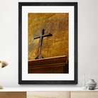 Cross by Peter Morneau on GIANT ART - yellow photo art
