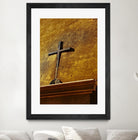 Cross by Peter Morneau on GIANT ART - yellow photo art