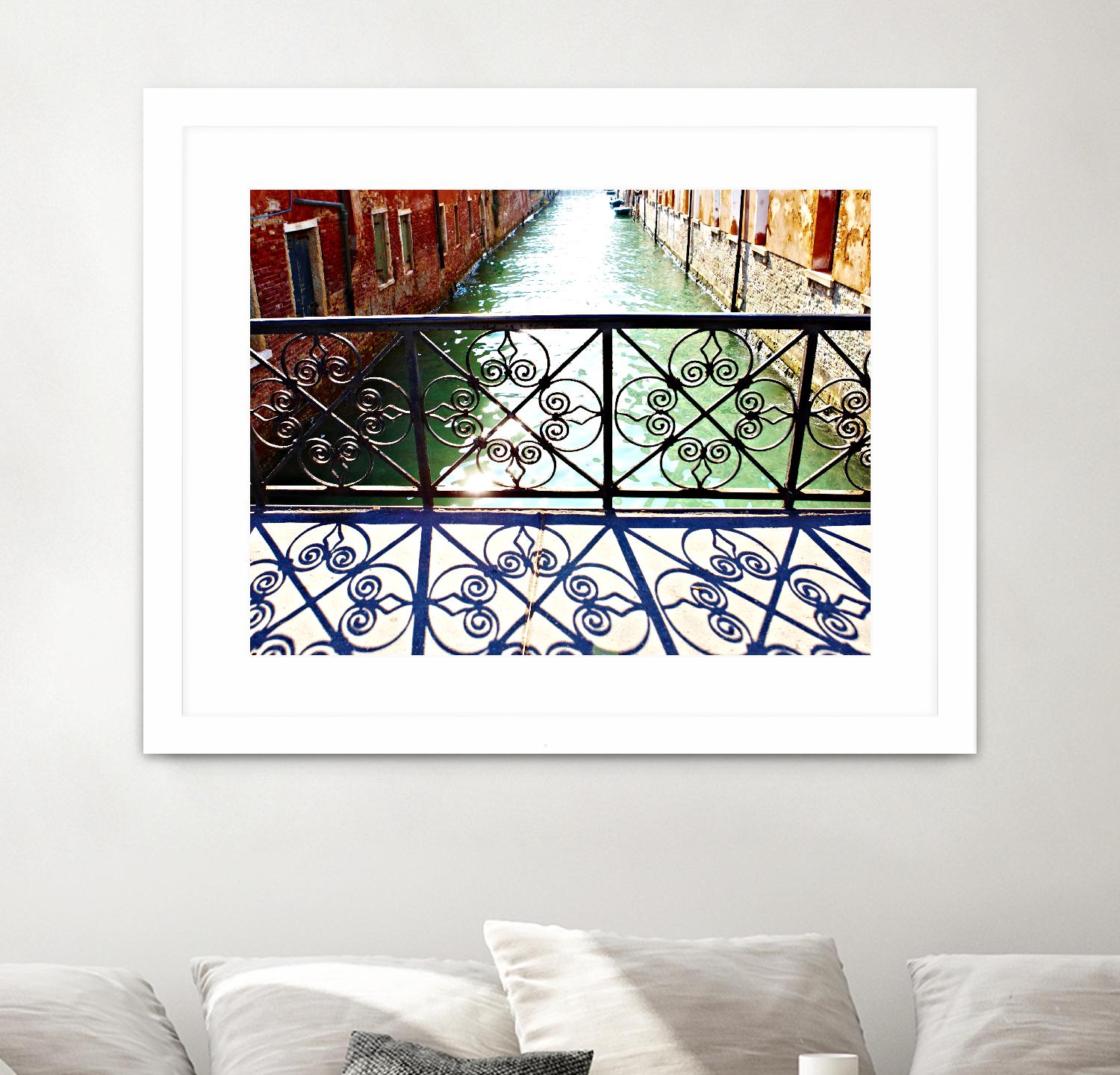 Bridge by Peter Morneau on GIANT ART - orange photo art