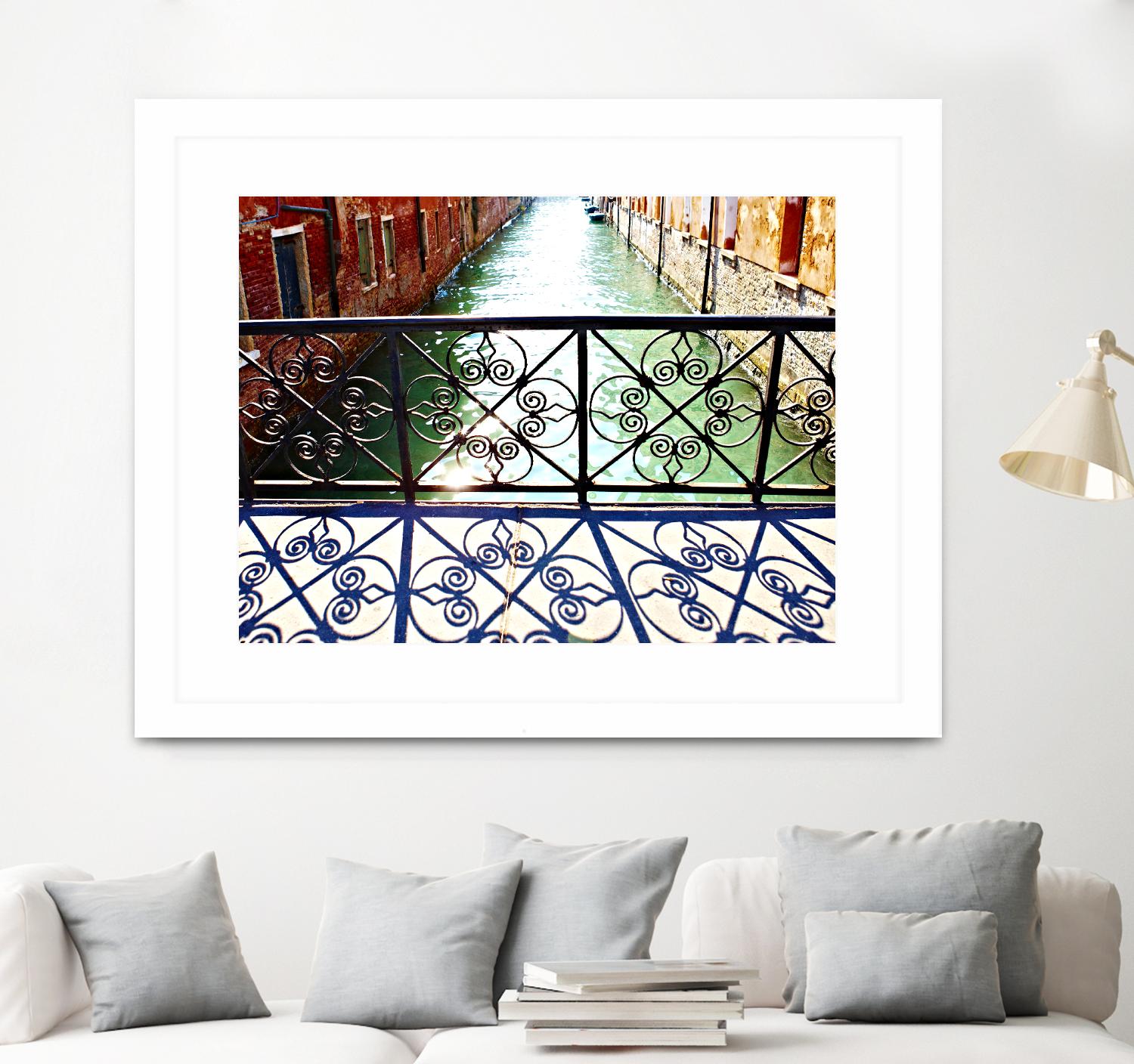 Bridge by Peter Morneau on GIANT ART - orange photo art