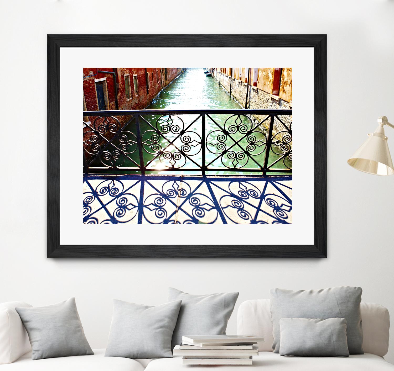 Bridge by Peter Morneau on GIANT ART - orange photo art