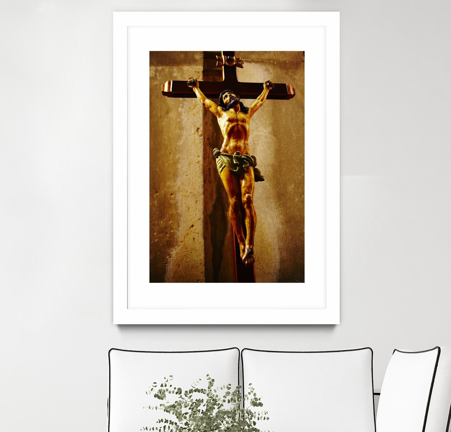 Cross II by Peter Morneau on GIANT ART - brown photo art