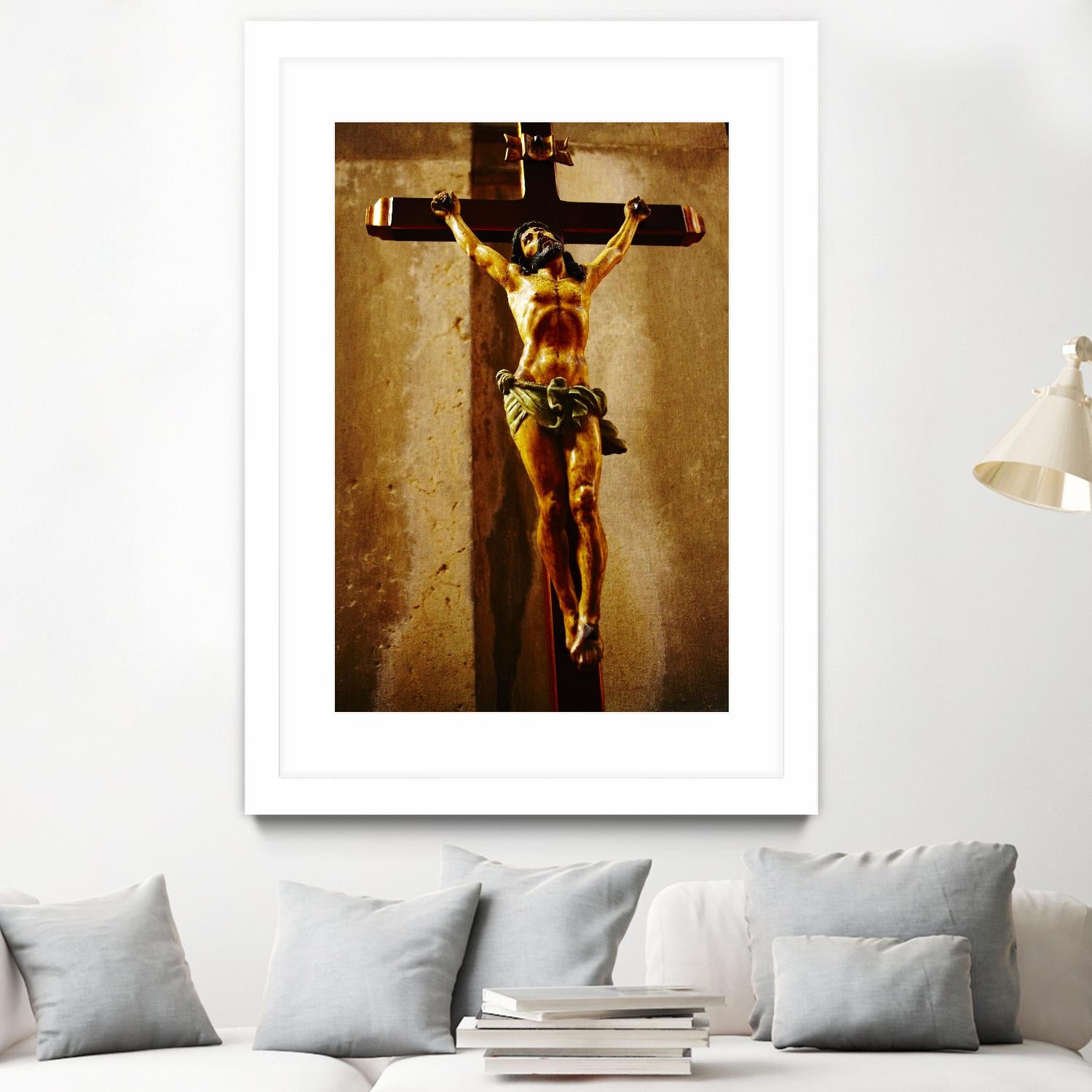 Cross II by Peter Morneau on GIANT ART - brown photo art