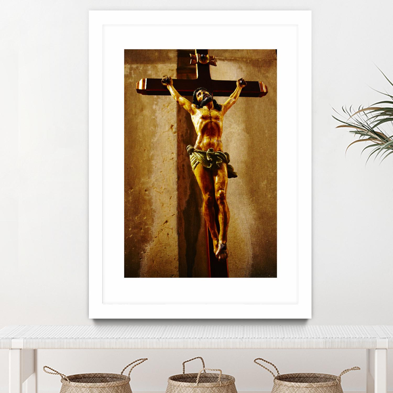 Cross II by Peter Morneau on GIANT ART - brown photo art