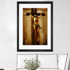 Cross II by Peter Morneau on GIANT ART - brown photo art