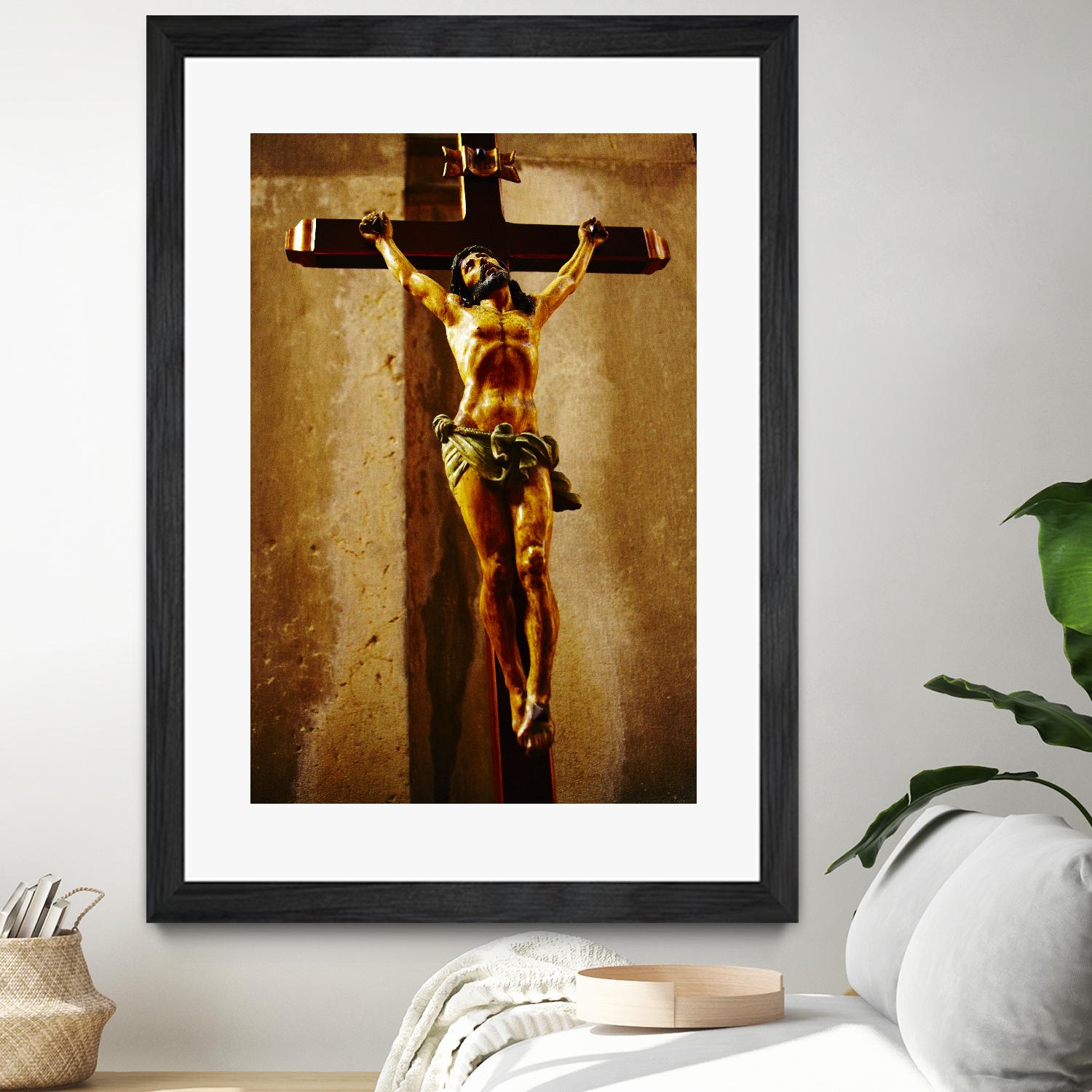 Cross II by Peter Morneau on GIANT ART - brown photo art