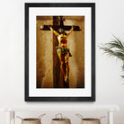 Cross II by Peter Morneau on GIANT ART - brown photo art