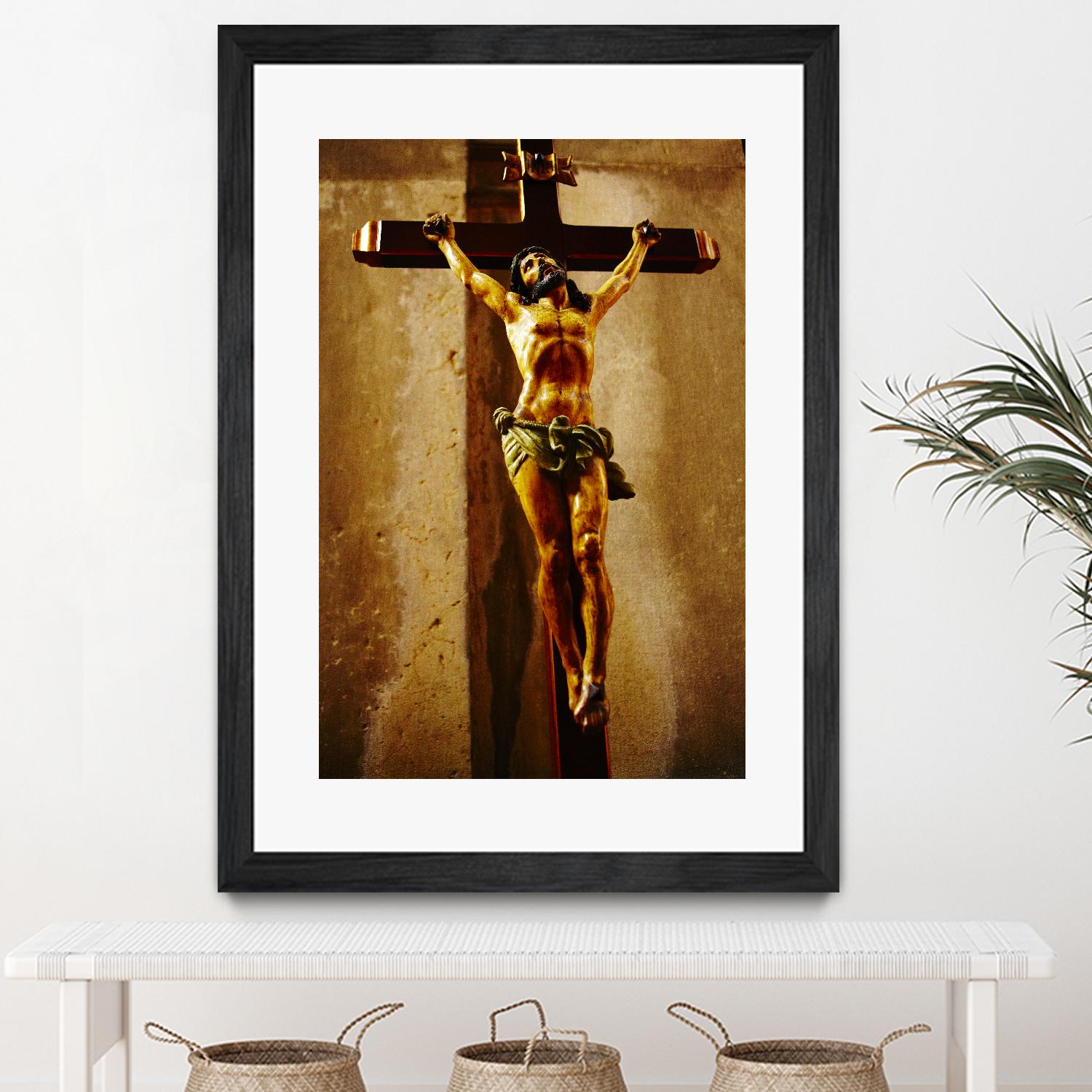 Cross II by Peter Morneau on GIANT ART - brown photo art