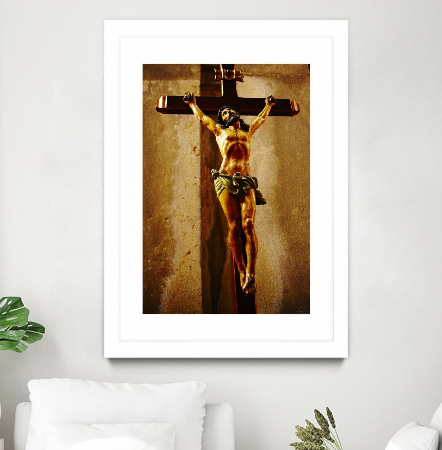 Cross II by Peter Morneau on GIANT ART - brown photo art