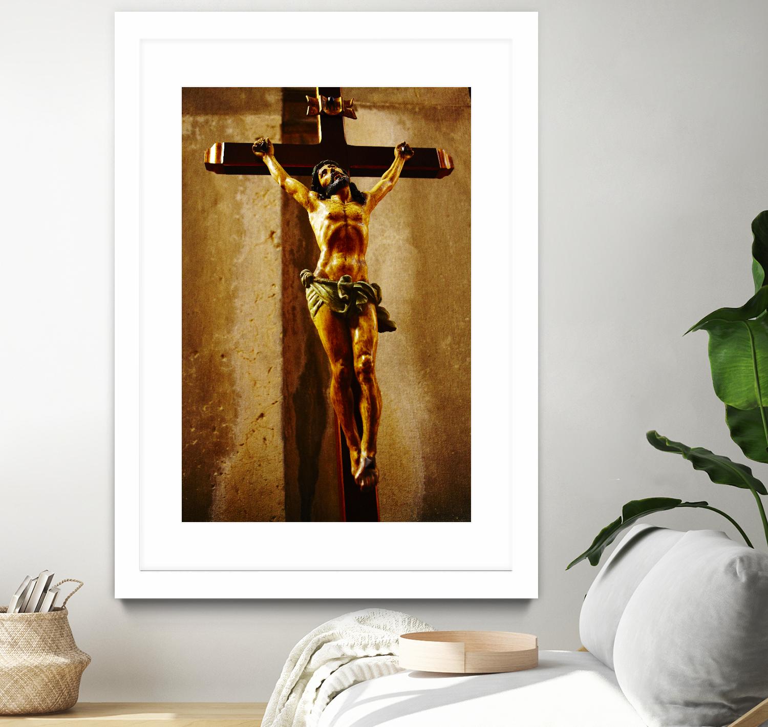 Cross II by Peter Morneau on GIANT ART - brown photo art