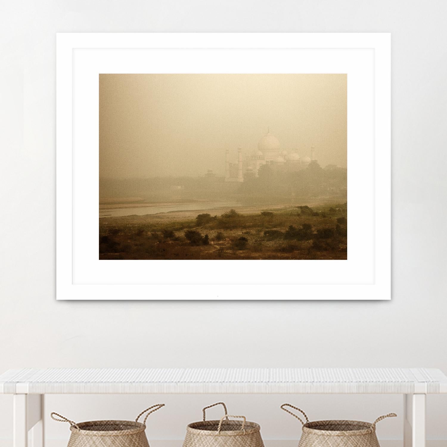 Landscape blur by Peter Morneau on GIANT ART - beige photo art