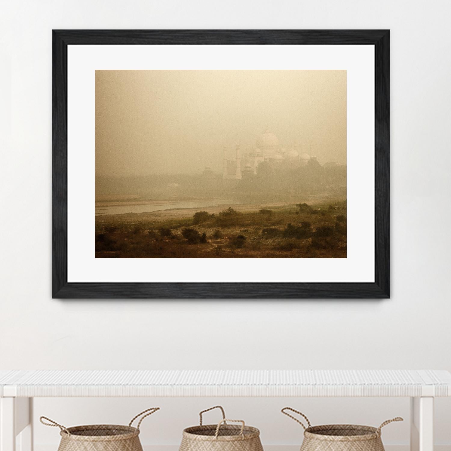 Landscape blur by Peter Morneau on GIANT ART - beige photo art