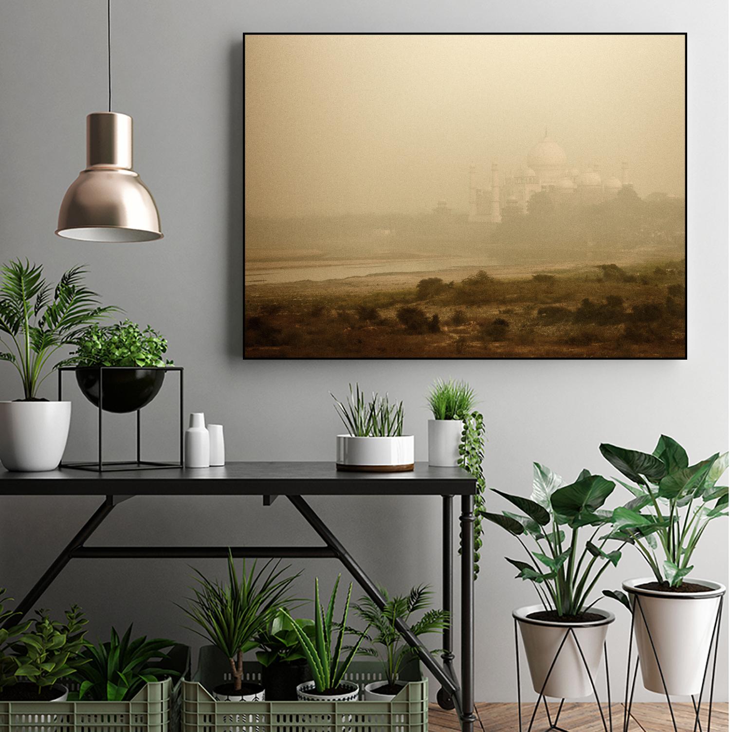 Landscape blur by Peter Morneau on GIANT ART - beige photo art