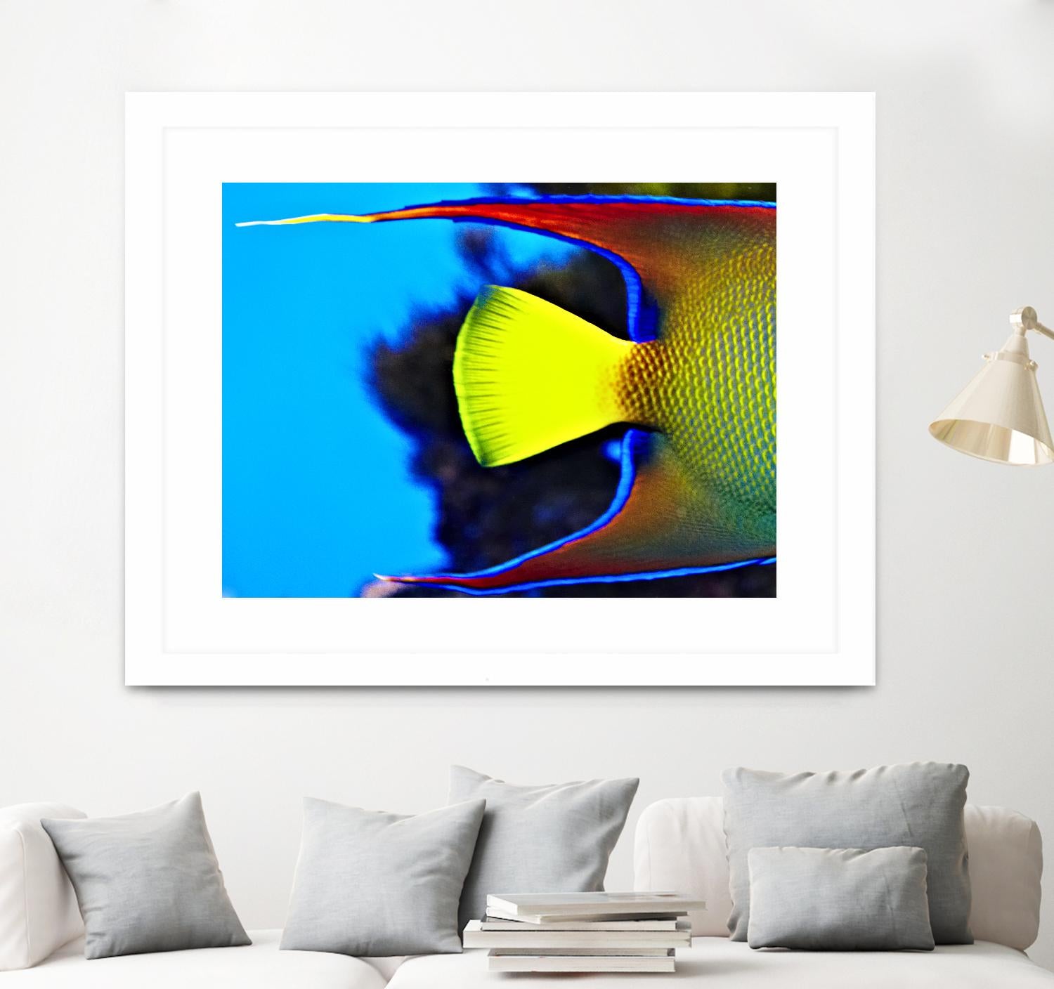 Yellow Fish by Peter Morneau on GIANT ART - yellow photo art