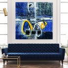 À déglacer by Sylvie Cloutier on GIANT ART - yellow abstract