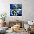 À déglacer by Sylvie Cloutier on GIANT ART - yellow abstract