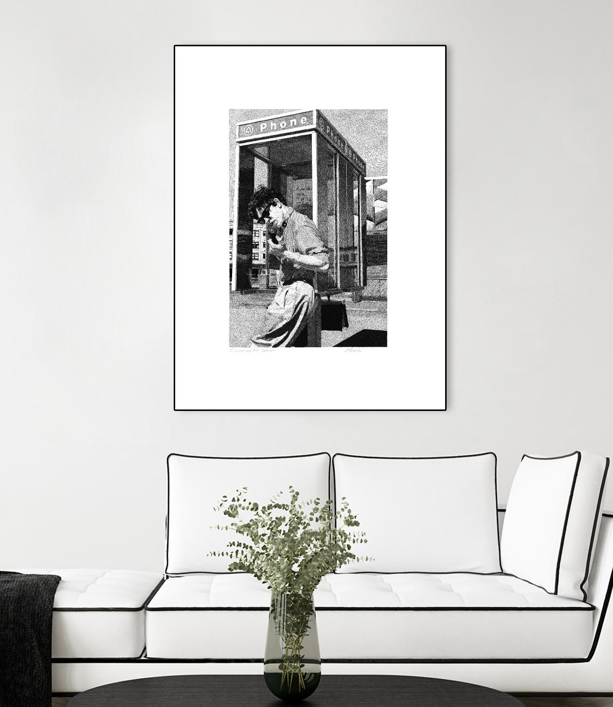 Receiver by Gill Alexander on GIANT ART - white men and women