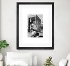 Receiver by Gill Alexander on GIANT ART - white black & white