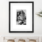 Receiver by Gill Alexander on GIANT ART - white black & white