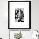 Receiver by Gill Alexander on GIANT ART - white black & white