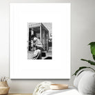 Receiver by Gill Alexander on GIANT ART - white black & white