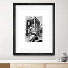 Receiver by Gill Alexander on GIANT ART - white black & white