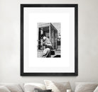 Receiver by Gill Alexander on GIANT ART - white black & white